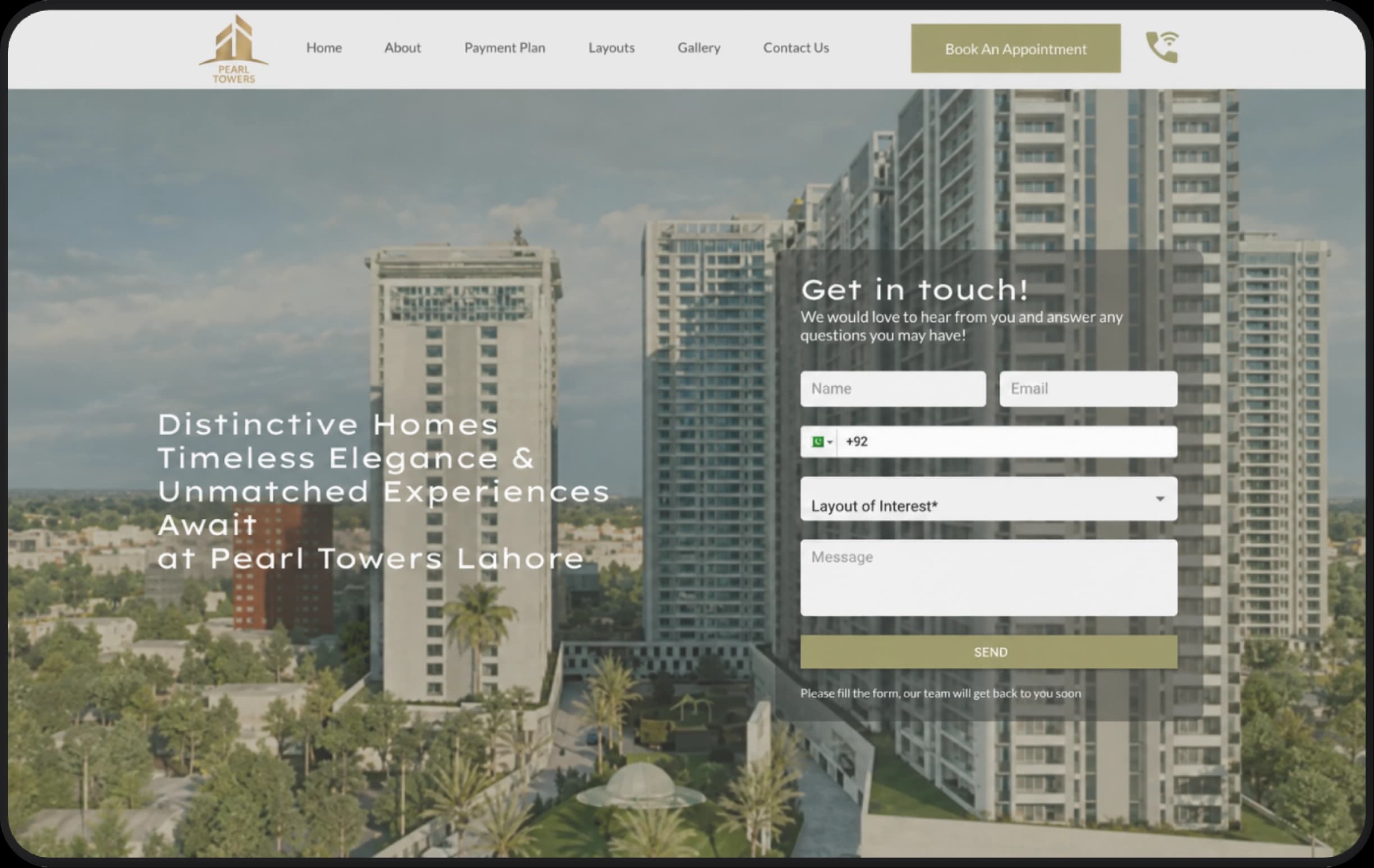 Pearl Tower project website
